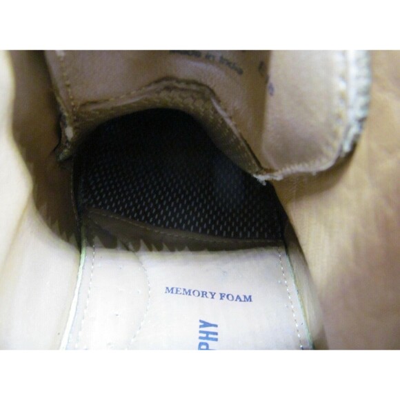 Johnston & Murphy Copeland Brown Leather Sheepskin Chukka Boots Mens Size  10.5 - Picture 9 of 11